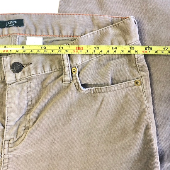 J Crew Women’s Stretch Corduroy Flare Tan Pants 2R - Picture 4 of 6